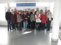 Eläkeläiset IDO:lla 25.10.2012 Lasse Nilssonin opastuksella. Kuva: Olavi Lindqvist