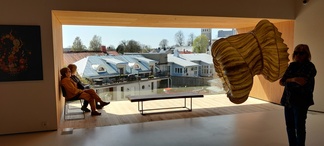 Kaupunkinäkymä näyttelystä