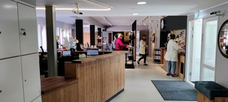 Vanhemman museonosan vastaanotto ja kahvila